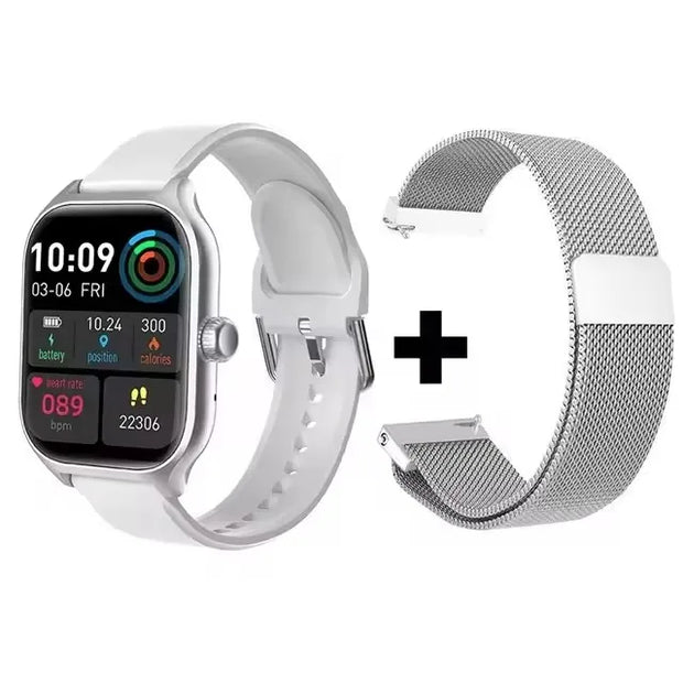 New 1.77 Full Touch Screen Sports Fitness Watch