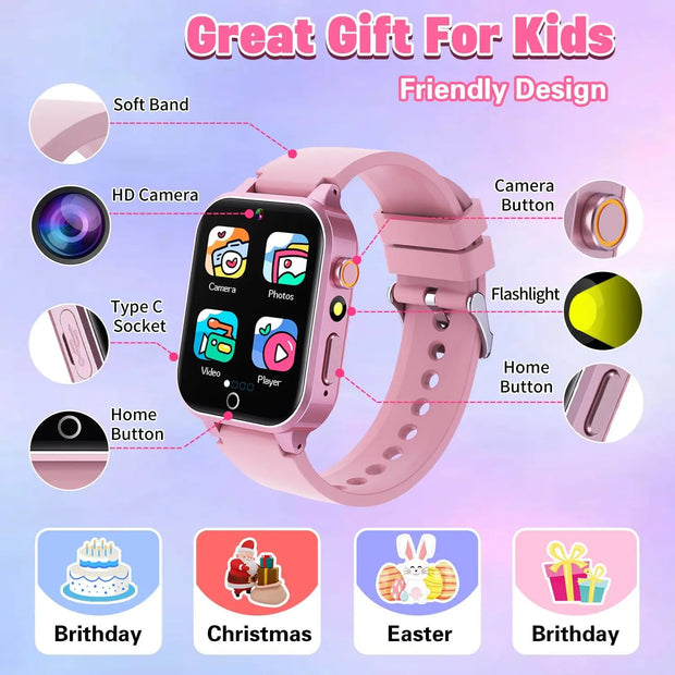 2025 New Kids Game Smart Watch
