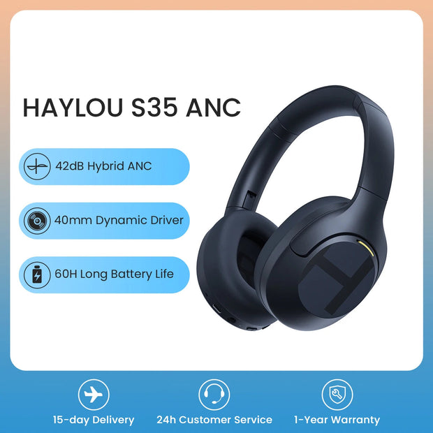 HAYLOU S35 ANC Wireless Headphones
