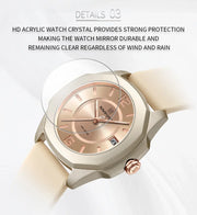 NAVIFORCE NF7107 Quartz Calendar Waterproof and Shockproof Watches for Women Clocks