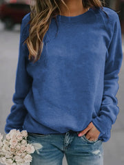 Women's Top T-shirt Autumn/Winter  Long-sleeved Crew-neck Tees Top Playeras De Mujeres  Camisetas De Mujer Топ Blusas Tshirts