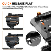 COMAN DK327AQ6 Video Monopod Tripod