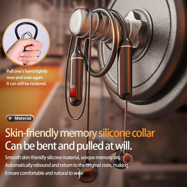 New Wireless Neckband Bluetooth Earphone