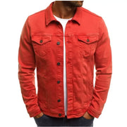 Men's Denim Jackets Streetwear Casual Cotton Classic Slim Jeans Coat Male Clothes Cowboy Jacket Ropa Para Hombre