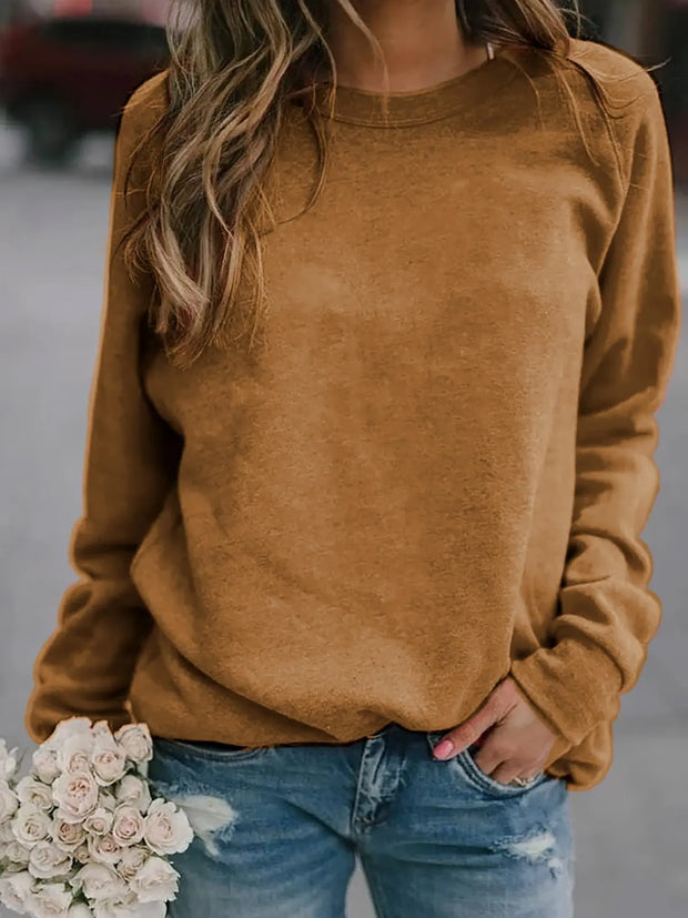 Women's Top T-shirt Autumn/Winter  Long-sleeved Crew-neck Tees Top Playeras De Mujeres  Camisetas De Mujer Топ Blusas Tshirts