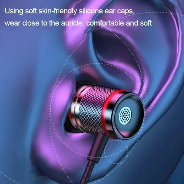 9D HIFI Heavy Bass In Ear Earphone