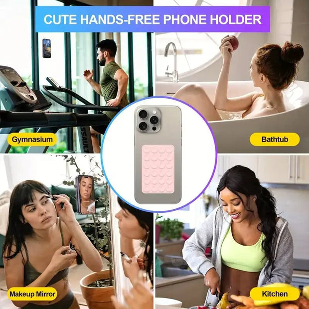 New Silicone Suction Phone Holder