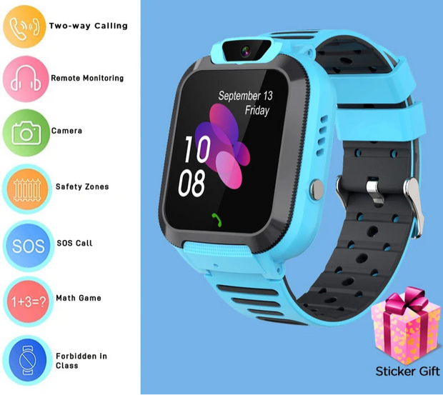 ﻿ 4G Sim Card 2G Internet Kids Smart Watch