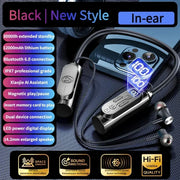 12000mAh In-ear/Semi-in-ear Bluetooth Headset