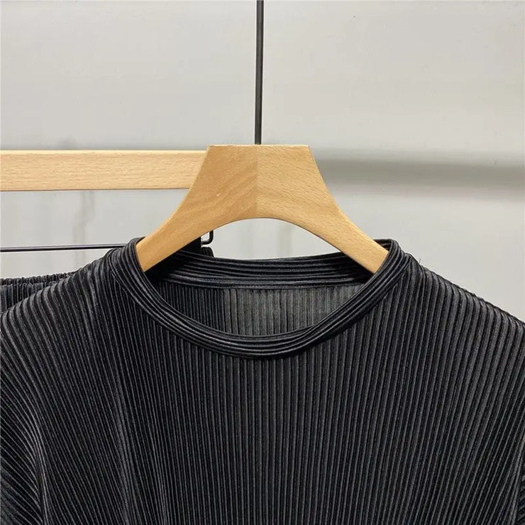 Men's Pants Set Work Wear Jogging Plain Running No Logo Male T Shirt Trousers Sets Sweatpants Jogger Two-piece Essential Elastic