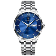Men Waterproof Luminous Week Date Sports Wristwatch