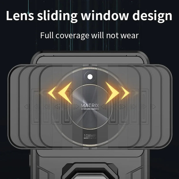 Honor 90 X9A X9B X9C Magic 5 6 Lite Magic5 Magic6 Slide Camera Phone Cover