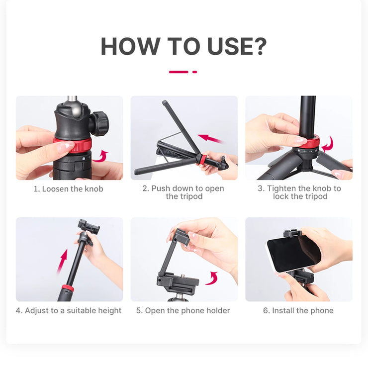 New Stand MT-44 Portable Selfie Stick