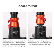 New Professional Video Camera Monopod Tripod Stand