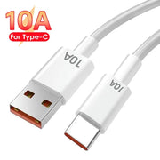10A Type C Quick Charging Cable