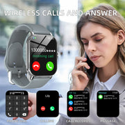 Men Bluetooth Talk Digital Smart Watch