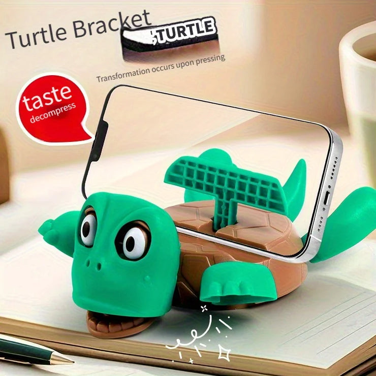 New Turtle King Phone Stand Coaster Holder