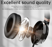 Picun C60 Wired On-Ear Headphones