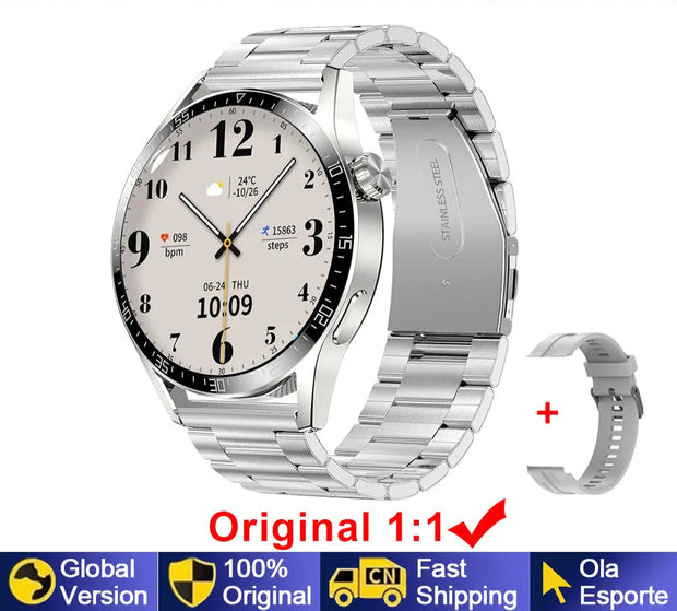 New HD Screen Bluetooth Call GPS Tracker Watch