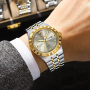 Men Waterproof Luminous Stainless Steel Watches