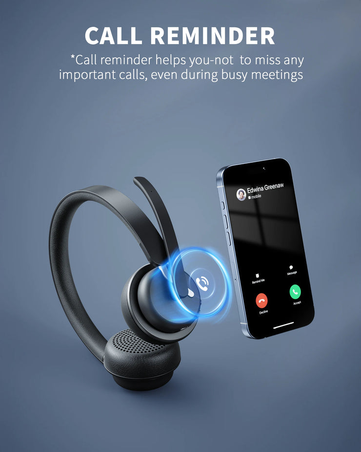 EH11 Wireless Bluetooth 5.3 Headset