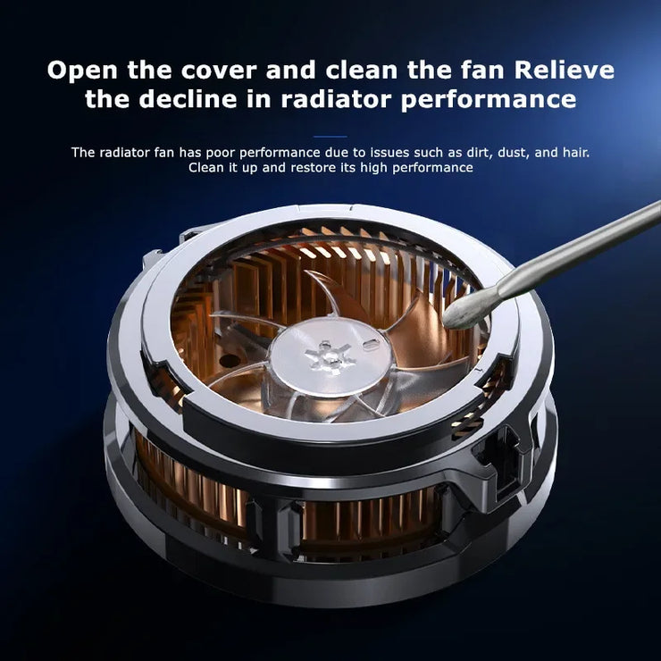 MEMO CX08 CX07 Mobile Phone Cooler Magnetic Cooling Fan Case