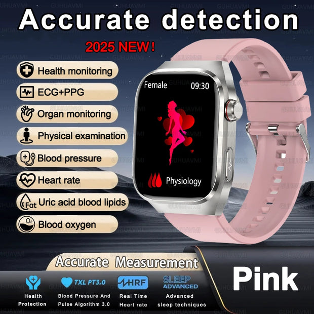 2025 New Uric Acid Blood Fat Smart Watch
