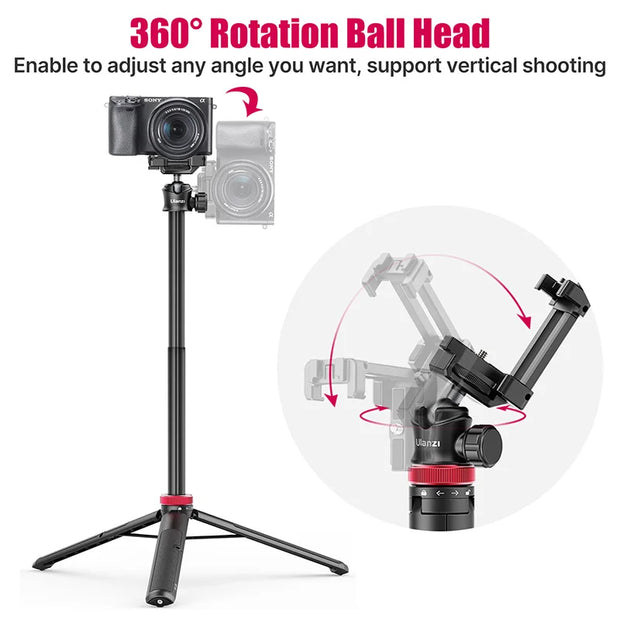 Ulanzi MT-44 57.6 Inch Extendable Livebroadcast Tripod Stand
