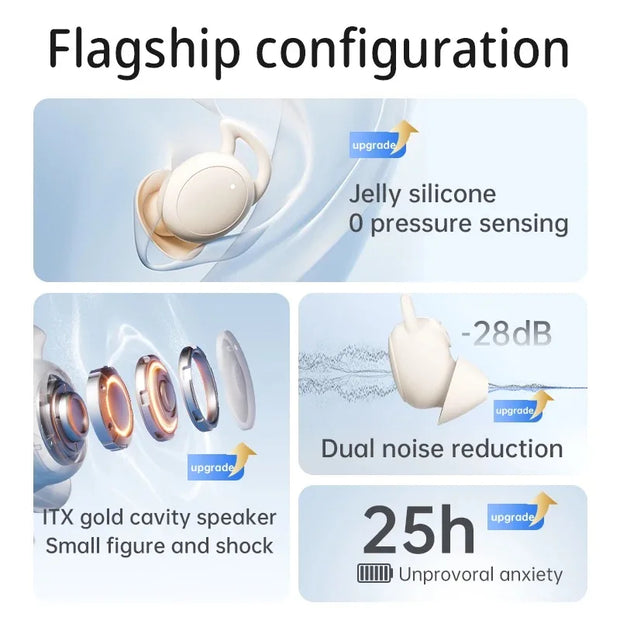 NEW Wireless Mini Sleep Bluetooth Earbuds