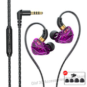 OLAF 3.5mm Jack Type C Plug Wired Headphones