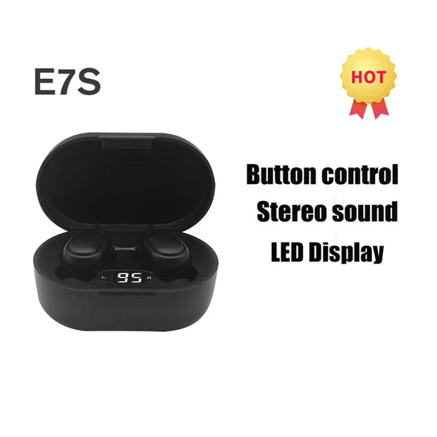 E7S TWS Wireless Bluetooth Earphone