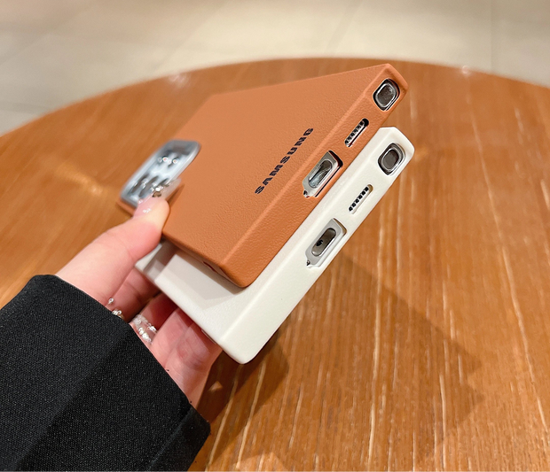 Original Official Leather Pattern Soft TPU Phone Case