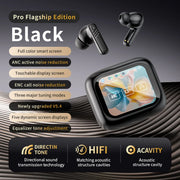 Full In Touch Screen Headphone  Wireless InEar ENC Earbuds Bluetooth5.4 ANC E18 Pro Noise Cancelling Earphone With Mic New