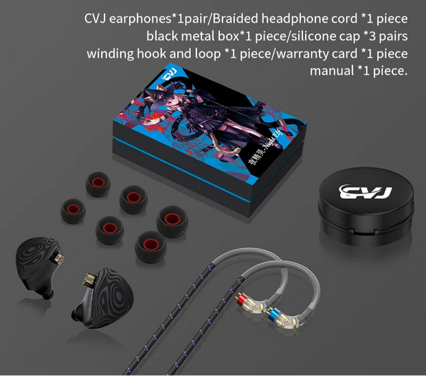 3 Dynamic Driver In-Ear Wired HIFI Headphones