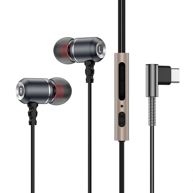 New Wired Headset USB C Gamer Headphones
