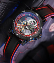 Men's Casual Mechanical Watch Automatic Luxury Brand New Sport Watches Man Hollow Out Fashion Waterproof Business Luminous Clock