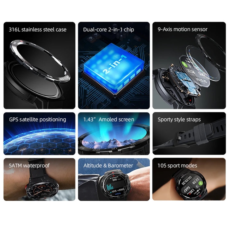 Original Mibro GS Pro Smartwatch
