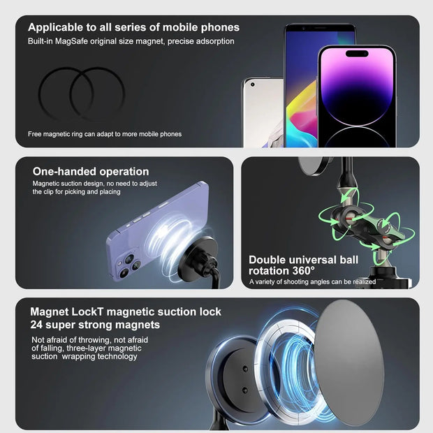 360° Magnetic Mobile Phone Holder
