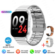 Women AMOLED Screen Bluetooth Call  NFC Sport Watch