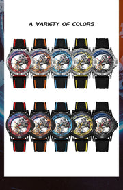 Men's Casual Mechanical Watch Automatic Luxury Brand New Sport Watches Man Hollow Out Fashion Waterproof Business Luminous Clock