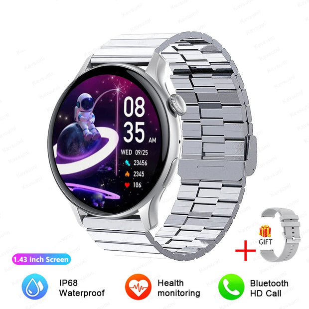 Women 466*466 Screen GPS Track Sport Watches