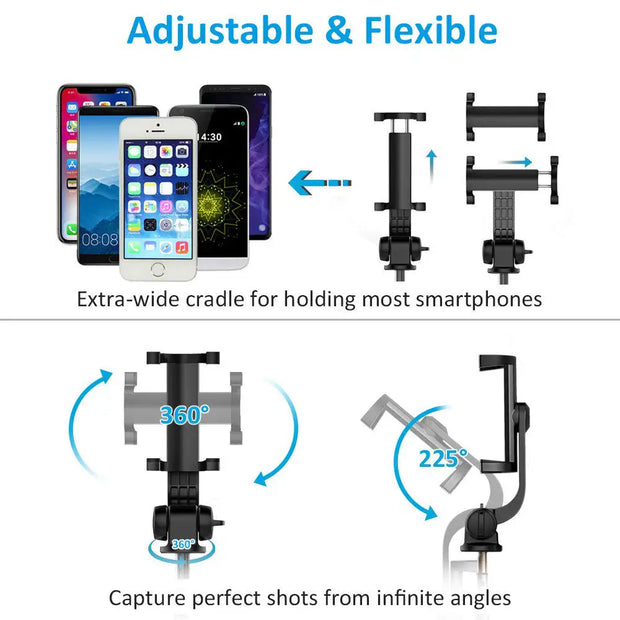 Mobile Phone Selfie Stick Tripod