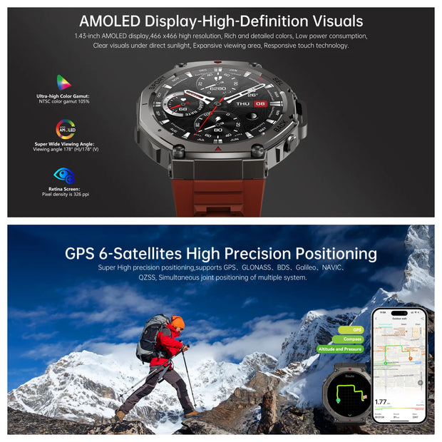 2025 Adventure GPS Smart Watch