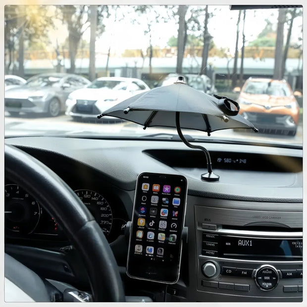 New Magnetic Mobile Phone Sunshade Umbrella