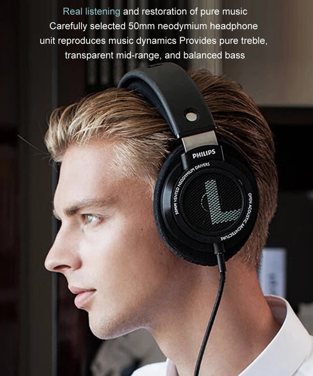 Philips Original SHP9500 Wired Headphones