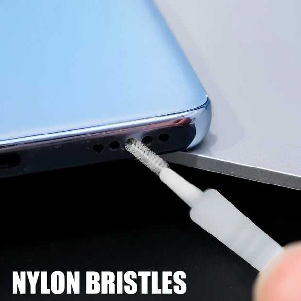 Cell Phone Charging Port Dust Plug Cleaning Brush