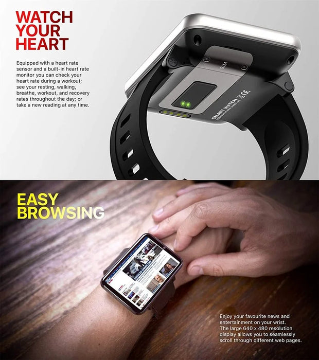 DM100 4G LTE Smart Watch