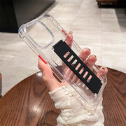 New Wristband Clear TPU Phone Case