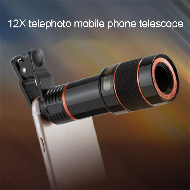 12X Telephoto Mobile Phone Zoom Lens