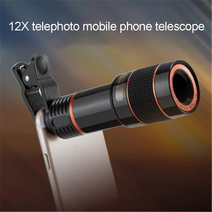 12X Telephoto Mobile Phone Zoom Lens